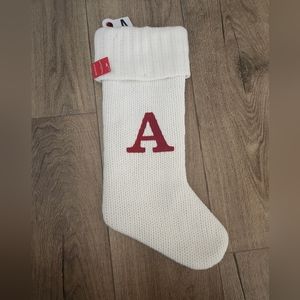 Wondershop NWT monogram stocking